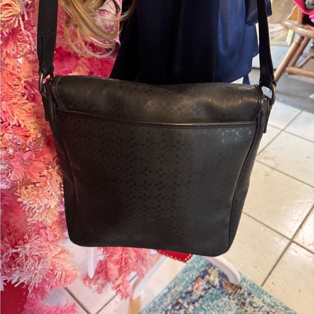 Coach Black Shoulder Bag